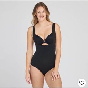 Spanx Shaping Open-Bust Panty Bodysuit